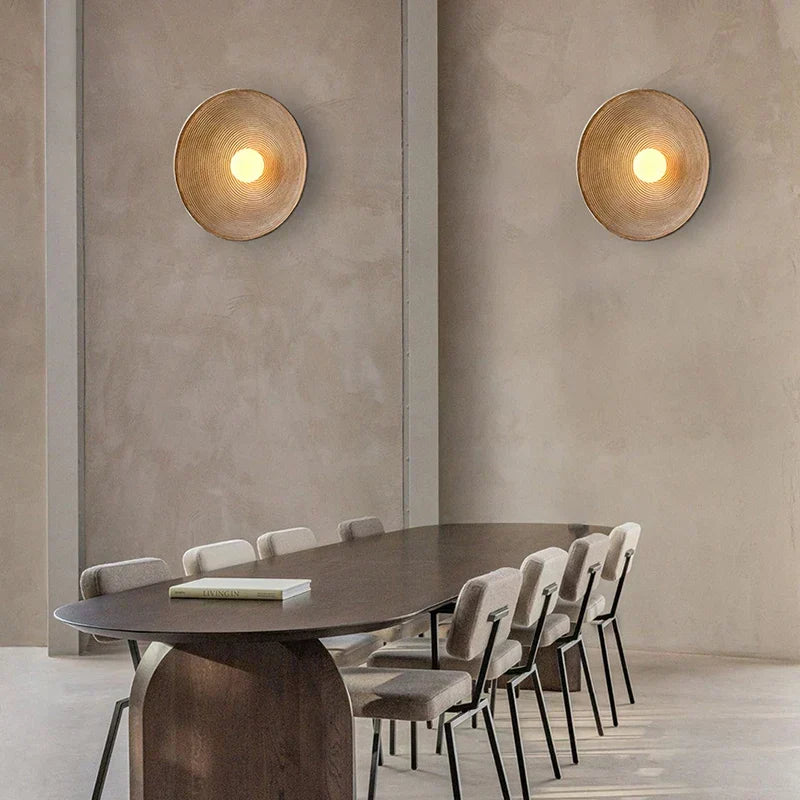 SpinAura LED Wall Light – Modern Spiral Wall Lamp | Up & Down Ambient Lighting | Contemporary Interior Design