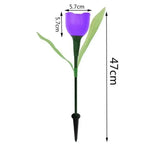 Bloomora Solar Garden Light – Tulip LED Outdoor Lamp | Decorative Waterproof Solar Lighting for Gardens & Outdoor Spaces