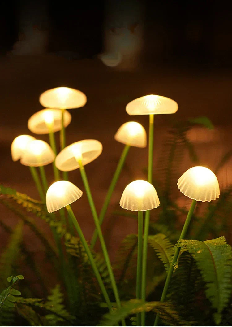 FairyGlow Solar Mushroom Light – Decorative LED Garden Lamp | Automatic Outdoor Path & Garden Lighting