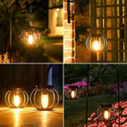 Solastra Lantern Light – Solar LED Garden Lantern | Decorative Outdoor Hanging Light with Warm Ambient Glow