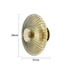 AuraGlas Bauhaus Wall Lamp – Modern Glass Wall Light for Nordic & Hotel-Inspired Interiors
