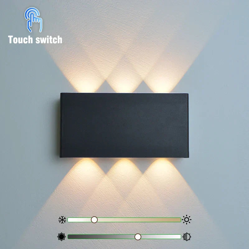 Wireless LED Wall Light – Rechargeable Touch Lamp | Dimmable 3-Colour Lighting | Modern Cordless Interior Light