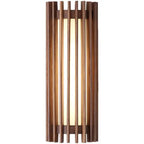 Kiyora Walnut Wall Light – Japanese Wabi-Sabi LED Wall Lamp | Warm Ambient Lighting for Modern Interiors