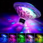 AQUAGLOW RGB Floating Disco Lamp – Waterproof Underwater LED Light | IP68 Pool & Spa Lighting