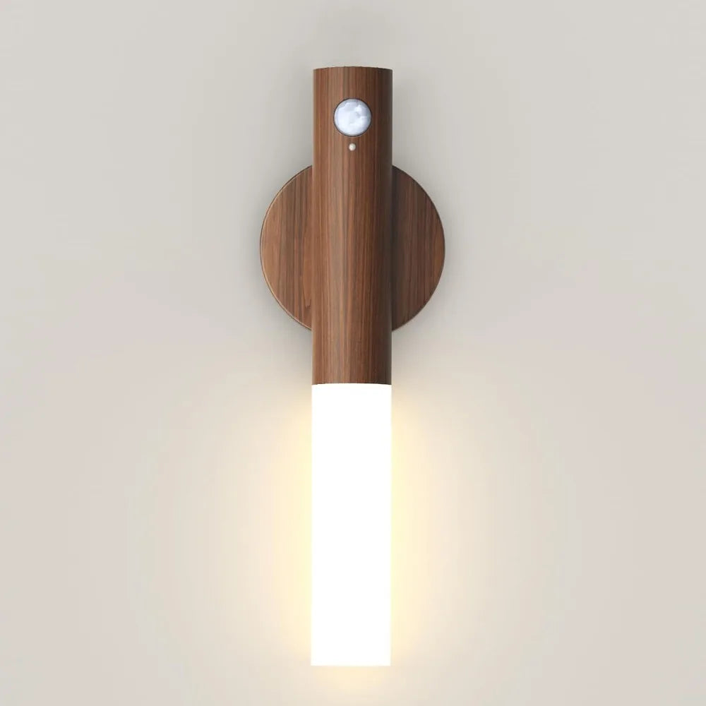 LumiSense Motion Wall Light – Wireless Rechargeable LED Sconce | Smart Sensor Lighting