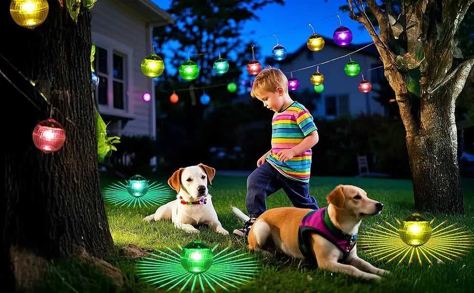 LumiWave Solar Floating Pool Light – RGB Waterproof Garden & Pool Lamp | Colour-Changing Outdoor Ambience