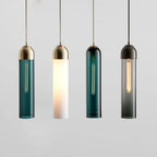 Scandinavian Glass Pendant Light – Modern E26 Ceiling Lamp | Elegant Ambient Lighting | Contemporary Nordic Interior Décor