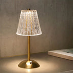 Aurora CrystalTouch – Classic Crystal LED Table Lamp with Touch Control