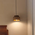 Veloura Resin Pendant Light – Nordic LED Ceiling Lamp | Minimalist Japandi Lighting for Modern Interiors