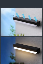 Solar LED Outdoor Wall Light – Waterproof Exterior Wall Lamp | IP65 Garden & Fence Lighting | Energy-Saving Solar Security Light