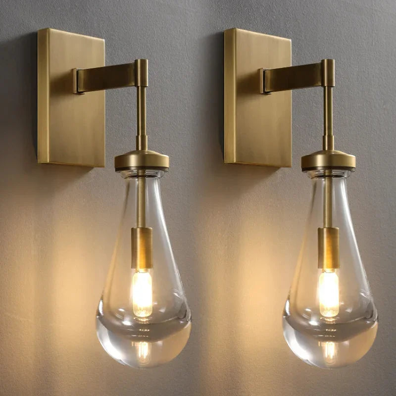 Dropletto Wall Light – Modern Glass Wall Lamp | Elegant Ambient Lighting for Contemporary Interiors