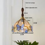 Nordic Glass Pendant Light with Brass Detail – Modern LED Ceiling Lamp | Scandinavian Designer Lighting