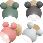 Nordic Mouse-Inspired Wall Lamp – Stylish LED Wall Light for Kids’ Rooms & Modern Interiors