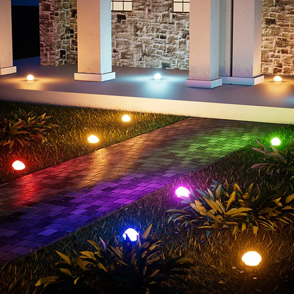 StoneGlow Solar Garden Light – Waterproof Pebble Outdoor Lamp | Decorative LED Lighting for Gardens & Patios