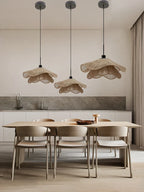 Hempora Wabi Pendant Light – Handwoven Rope Ceiling Lamp | Japandi Natural Hanging Lighting
