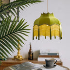 Versailles Tassel Pendant Light – French Vintage Chandelier | Luxury Fabric Ceiling Lamp | Timeless Interior Elegance