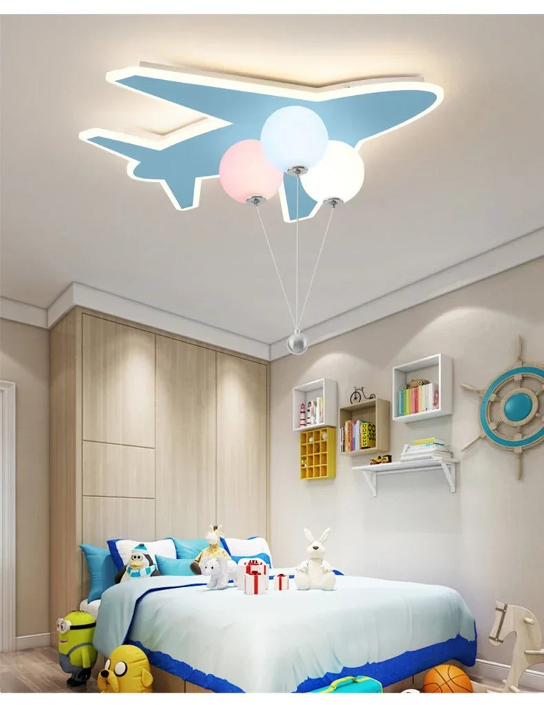 Cosmolume Cloud Pendant Light – Nordic Astronaut LED Hanging Lamp | Playful Designer Lighting for Kids’ Rooms