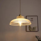 Verdelume Pendant Light – Vintage Green Glass Hanging Lamp | Retro Ambient Lighting for Timeless Interiors