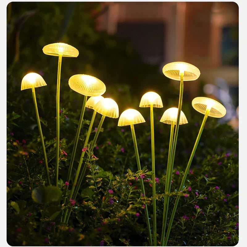 FairyGlow Solar Mushroom Light – Decorative LED Garden Lamp | Automatic Outdoor Path & Garden Lighting
