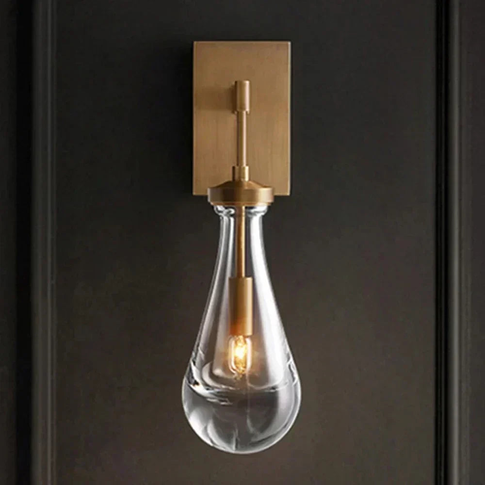 Dropletto Wall Light – Modern Glass Wall Lamp | Elegant Ambient Lighting for Contemporary Interiors