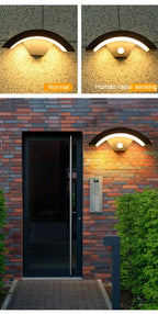Auralux Motion Wall Light – IP65 Outdoor LED Wall Lamp | Smart Sensor Lighting for Modern Exteriors