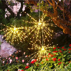 SternFeuer LED Firework Christmas Lights – Battery-Powered Fairy Lights for Home, Garden & Festive Decorations