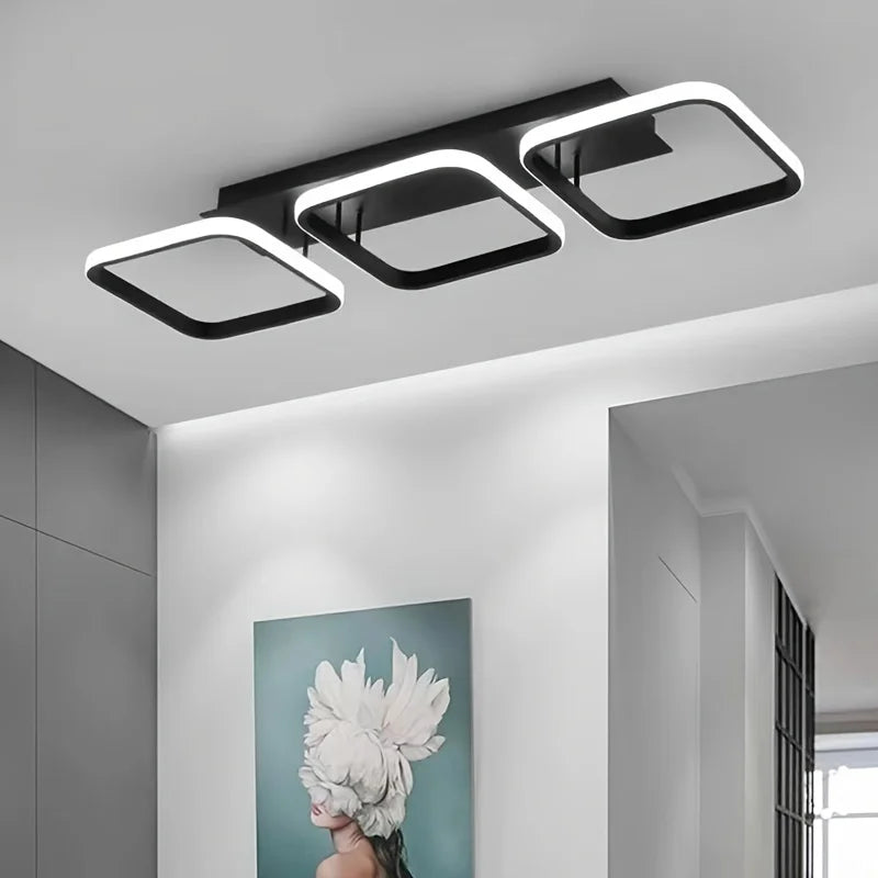 Norvexa LED Ceiling Light – Dimmable Modern Ceiling Lamp | Scandinavian Ambient Lighting for Contemporary Interiors