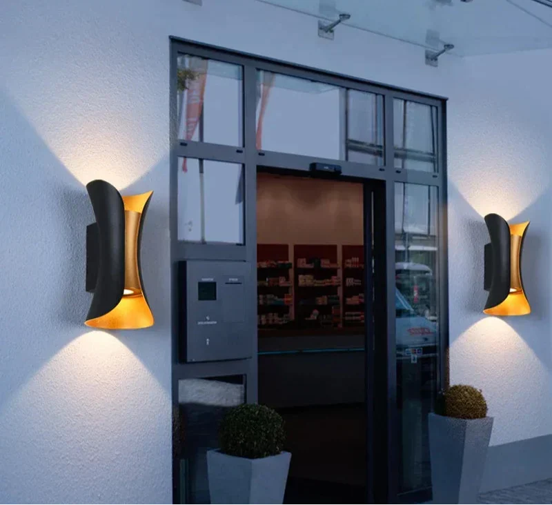 ScandiGlow LED Wall Light – Waterproof Indoor & Outdoor Up & Down Wall Lamp | Modern Aluminium Lighting