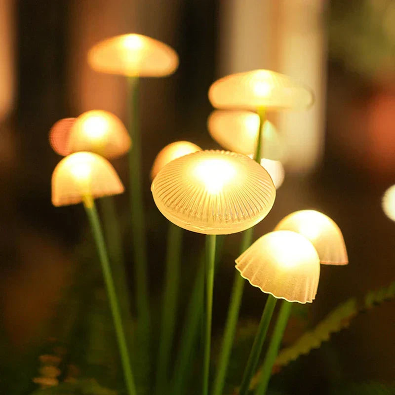 FairyGlow Solar Mushroom Light – Decorative LED Garden Lamp | Automatic Outdoor Path & Garden Lighting