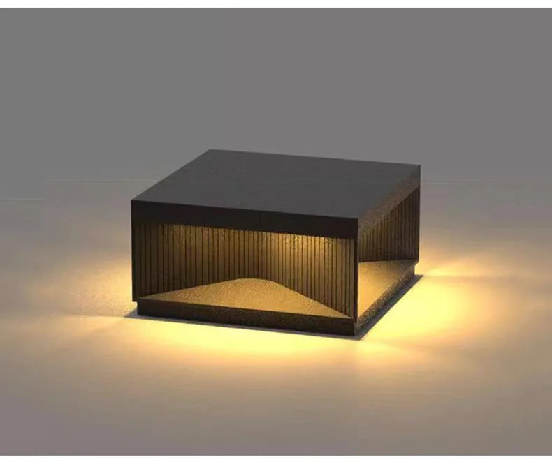 Auralis Pillar Light – Modern LED Outdoor Post Lamp | Waterproof Fence & Entrance Lighting for Exterior Spaces