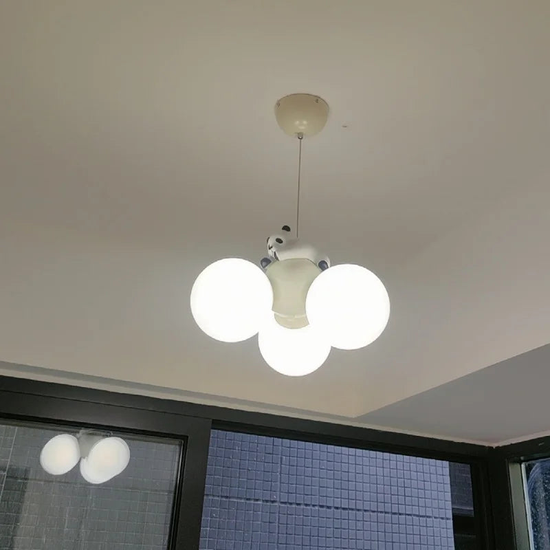 Cubilume Bear Ceiling Light – Cartoon Balloon LED Lamp | Playful Kids Room Lighting for Imaginative Spaces