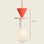 Halden Wood Pendant Light – Nordic LED Hanging Lamp | Minimalist Wooden Ceiling Light for Contemporary Interiors