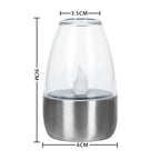 GlowCandle Solar Lantern – Flickering LED Outdoor Candle Light | Waterproof Garden & Patio Mood Lighting
