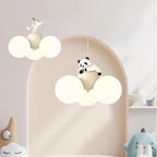 Cubilume Bear Ceiling Light – Cartoon Balloon LED Lamp | Playful Kids Room Lighting for Imaginative Spaces