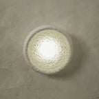 Wabi-Sabi Resin Wall Light – Retro Japanese LED Wall Sconce | Warm Minimalist Ambient Lighting