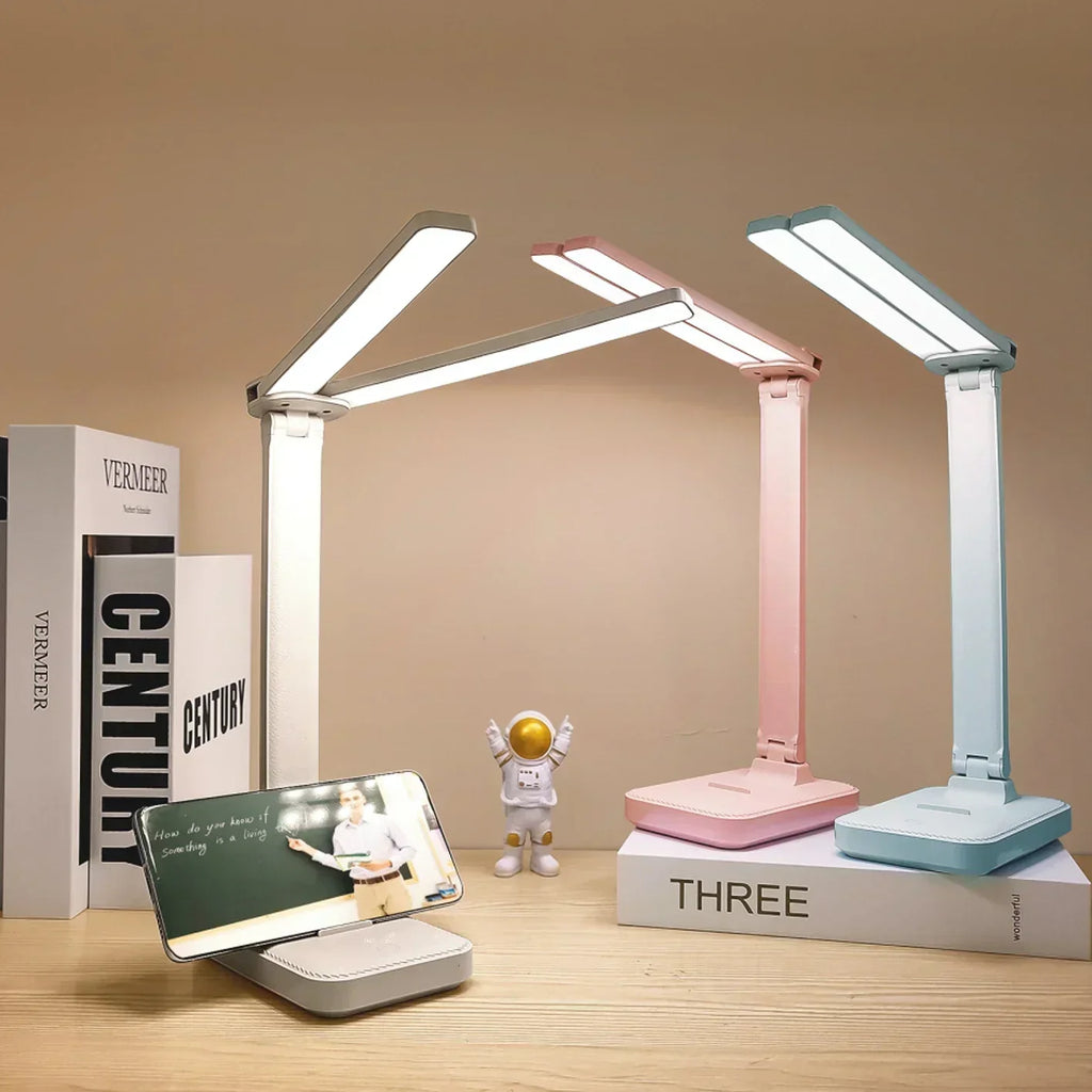 LumoFlex – Rechargeable Foldable LED Desk Lamp with Touch Control & Eye-Friendly Lighting