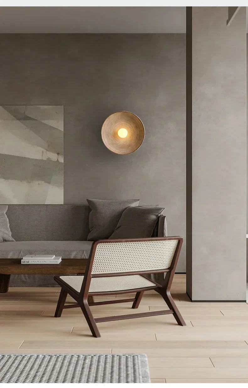 SpinAura LED Wall Light – Modern Spiral Wall Lamp | Up & Down Ambient Lighting | Contemporary Interior Design