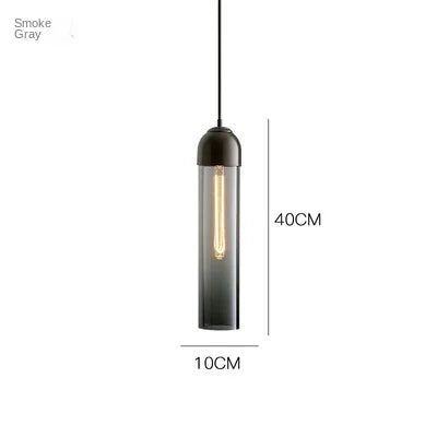 Scandinavian Glass Pendant Light – Modern E26 Ceiling Lamp | Elegant Ambient Lighting | Contemporary Nordic Interior Décor