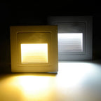 LED Recessed Step Light – IP65 Waterproof Outdoor Wall Light | Modern Stair & Pathway Lighting | Energy-Efficient Safety Illumination