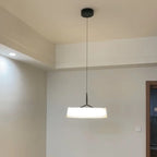 LunaWeave Pendant Light – Minimalist Fabric Ceiling Lamp | Contemporary LED Ambient Lighting