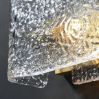 Copper & Glass Wall Light – Postmodern Art Deco LED Sconce | Luxury Ambient Interior Lighting