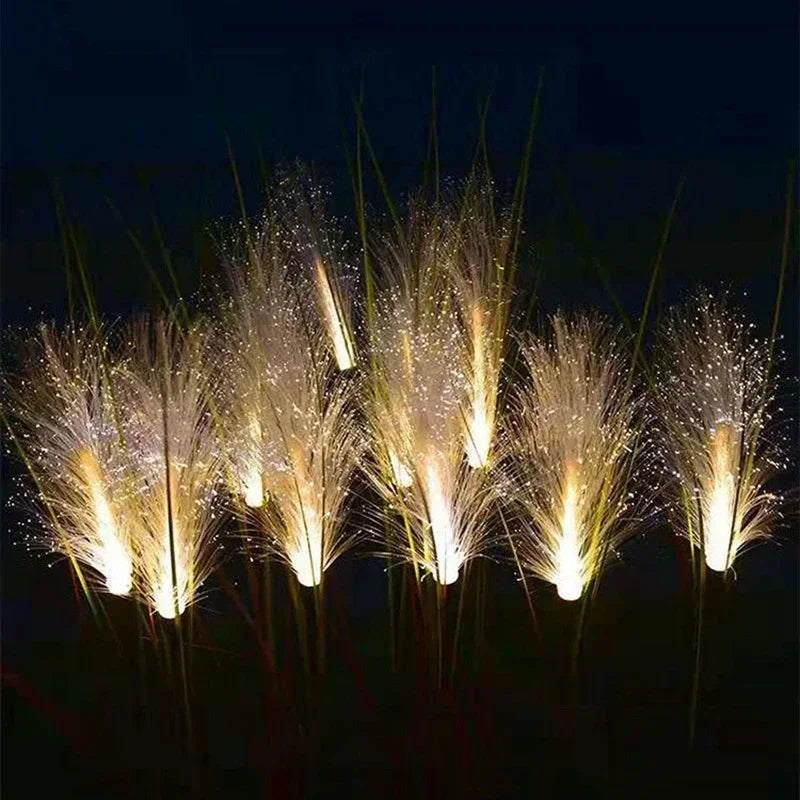 PampasGlow Solar Garden Lights – Waterproof Decorative Outdoor LED Reeds | Ambient Garden & Pathway Lighting
