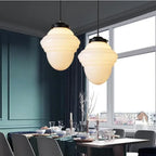 Aurelia Globe Pendant Light – Mid-Century Glass Ceiling Lamp | Art Deco Statement Lighting