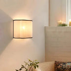 French Linen Wall Light