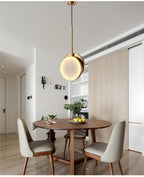 Marble Wall Light – Modern Gold LED Wall Lamp | Luxury Ambient Lighting | Contemporary Stone Interior Feature