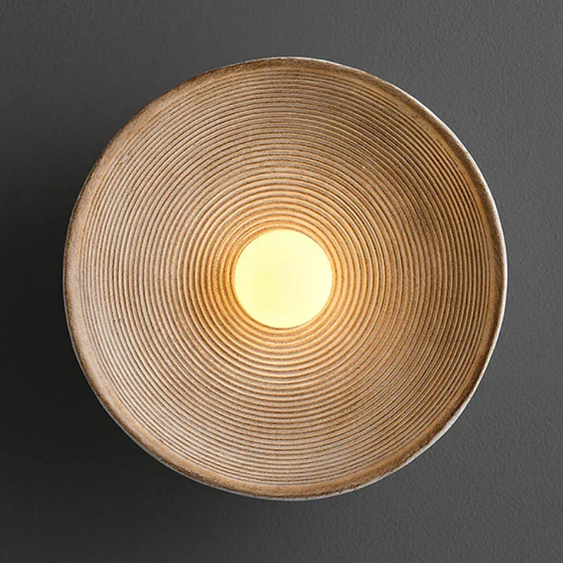 SpinAura LED Wall Light – Modern Spiral Wall Lamp | Up & Down Ambient Lighting | Contemporary Interior Design