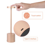 LumiÉlan – Rechargeable Table Lamp with Touch Control, 3 Light Colours & Stepless Dimming