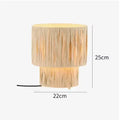 Wabi Sabi Rattan Pendant Light – Handwoven Japanese Ceiling Lamp | Natural Ambient Lighting | Artisan Interior Feature