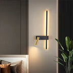 NordAura Dual Wall Light – Scandinavian Up & Down Wall Lamp | Modern Ambient Lighting | Minimalist Interior Design