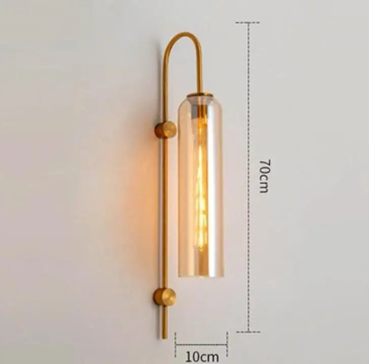 Scandinavian Glass Pendant Light – Modern E26 Ceiling Lamp | Elegant Ambient Lighting | Contemporary Nordic Interior Décor